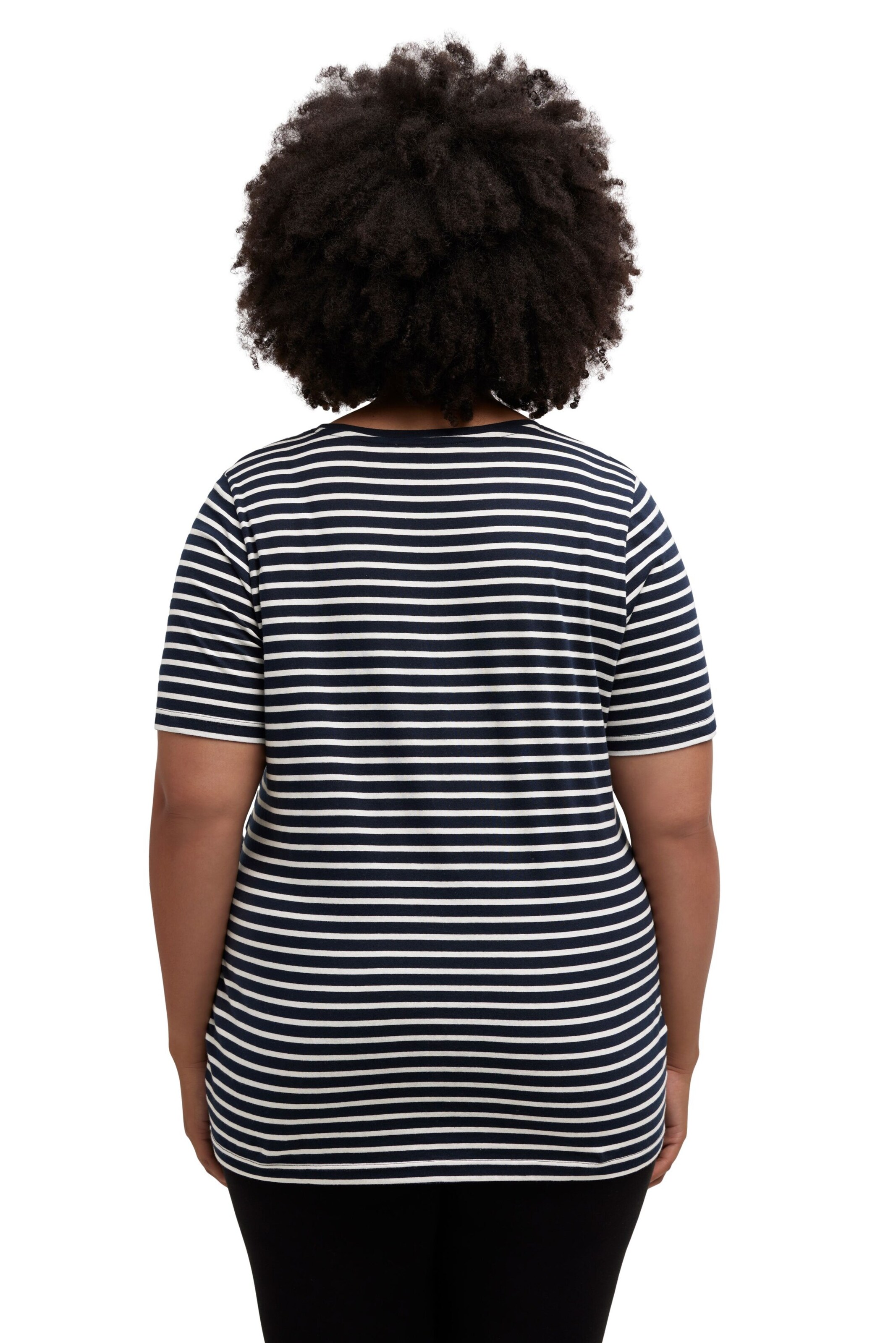 Ulla Popken Schlafshirt in Blau