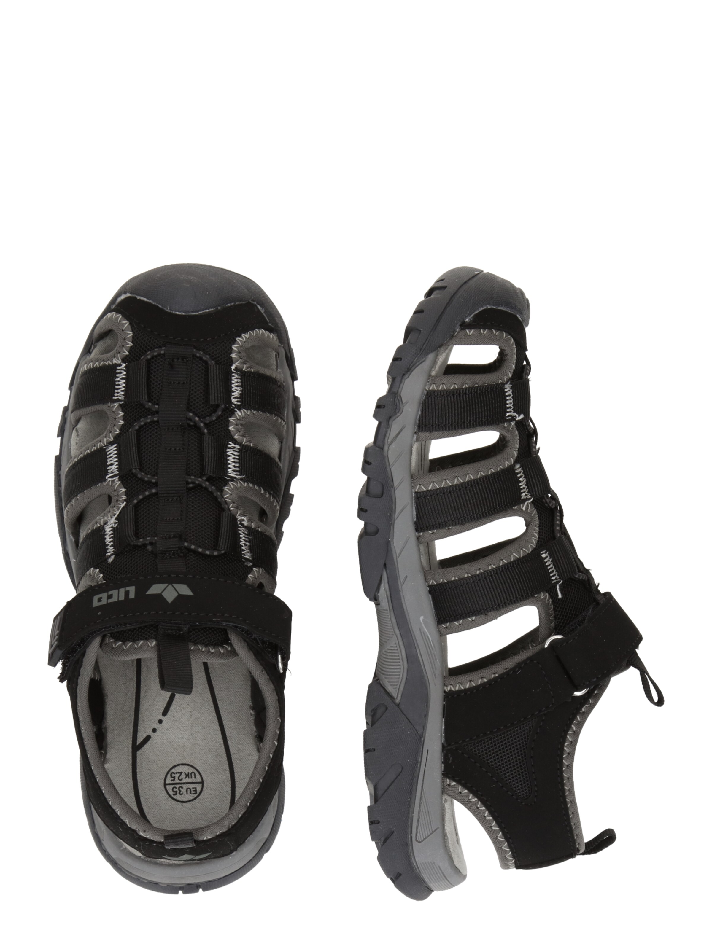 LICO Sandaalid 'Janto VS', värv must