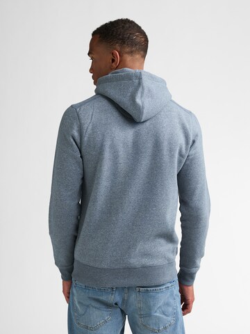 Petrol Industries - Sudadera con cremallera en azul