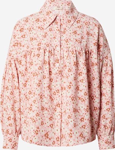 LEVI'S ® Blus 'Arie Blouse' i rosa / roströd / vit, Produktvy