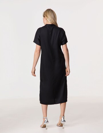 TAIFUN Kleid in Schwarz