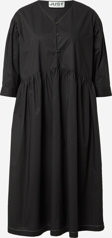 JUST FEMALE Dress 'Other' in Black: front