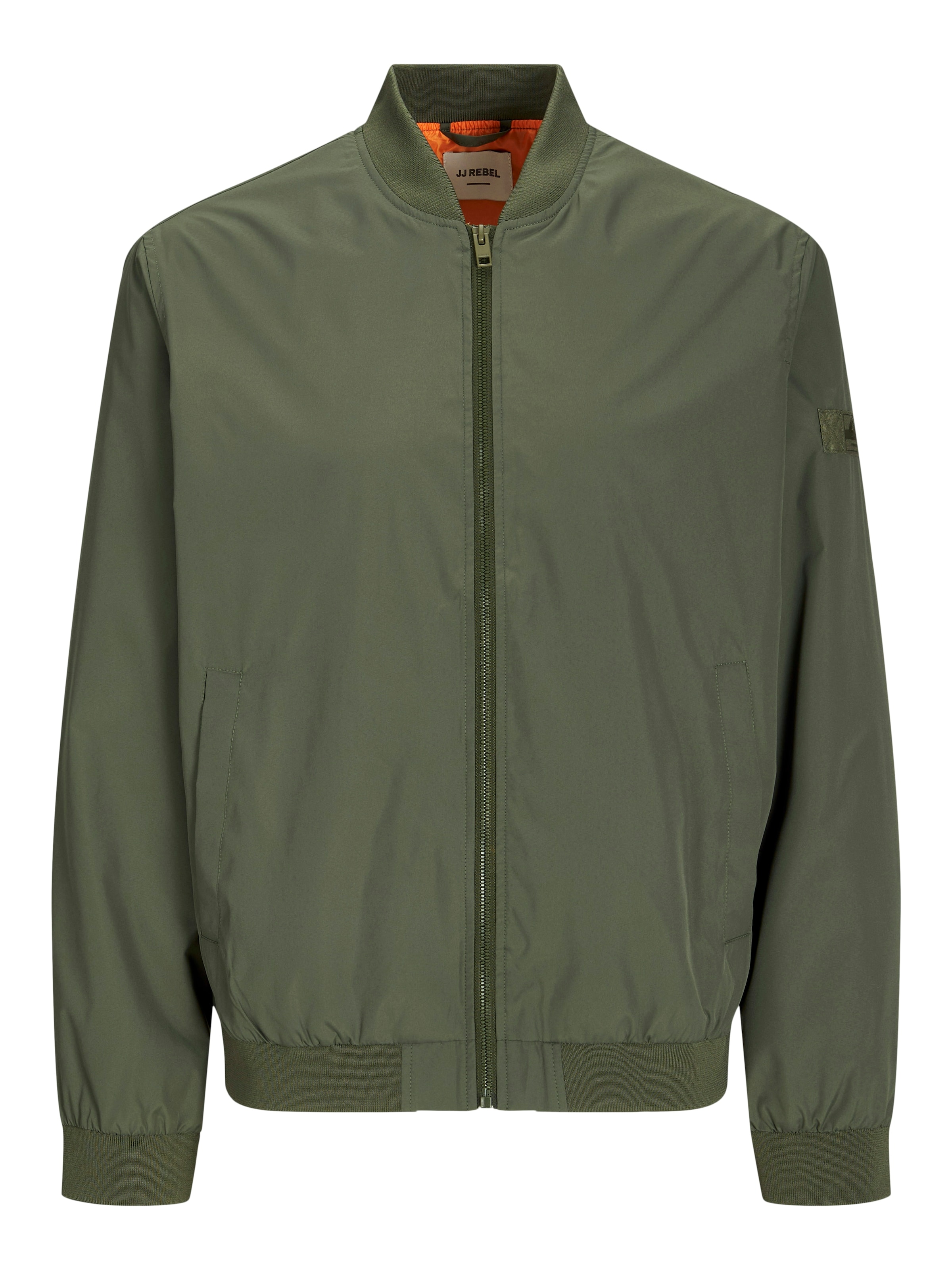 JJ Rebel Přechodná bunda – zelená: přední strana