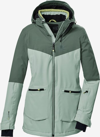 žalia KILLTEC Sportinė striukė 'KSW 40': priekis