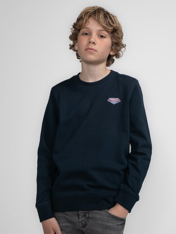Petrol Industries Sweatshirt 'Alyeska' in Blau: Vorderseite