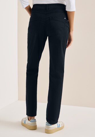 CECIL Slim fit Pants in Blue