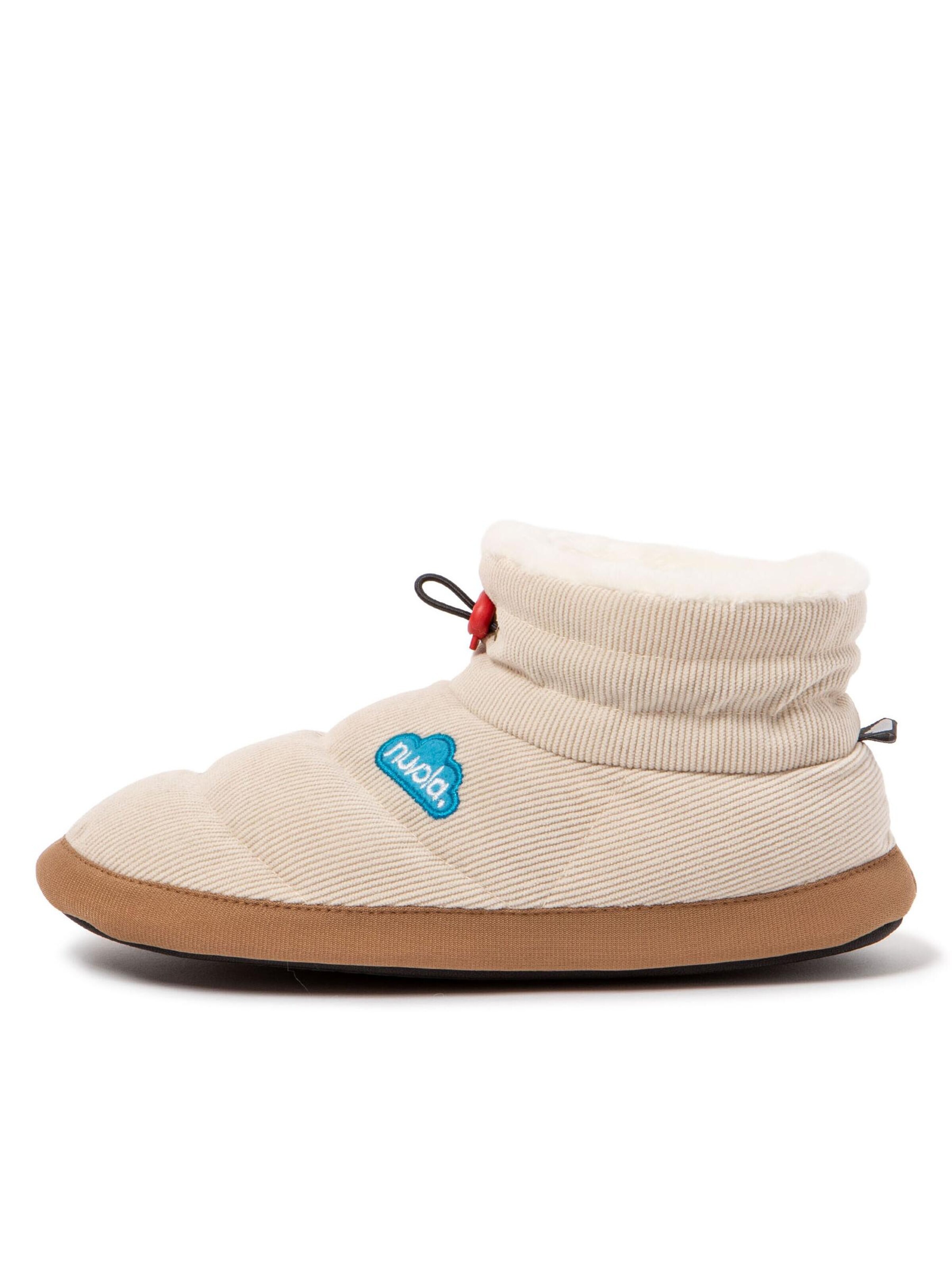 Nuvola. Huisschoenen 'Home' in Beige: voorkant