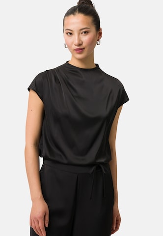 Camicia da donna di zero in nero: frontale