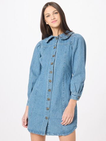 Abito camicia di Dorothy Perkins in blu: frontale