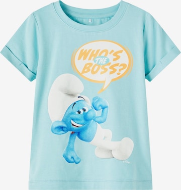 T-Shirt 'Ant Smurf' NAME IT en bleu : devant