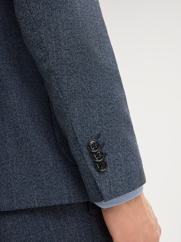 JOOP! Super Slim Fit Business Blazer 'Dallas' in Blue