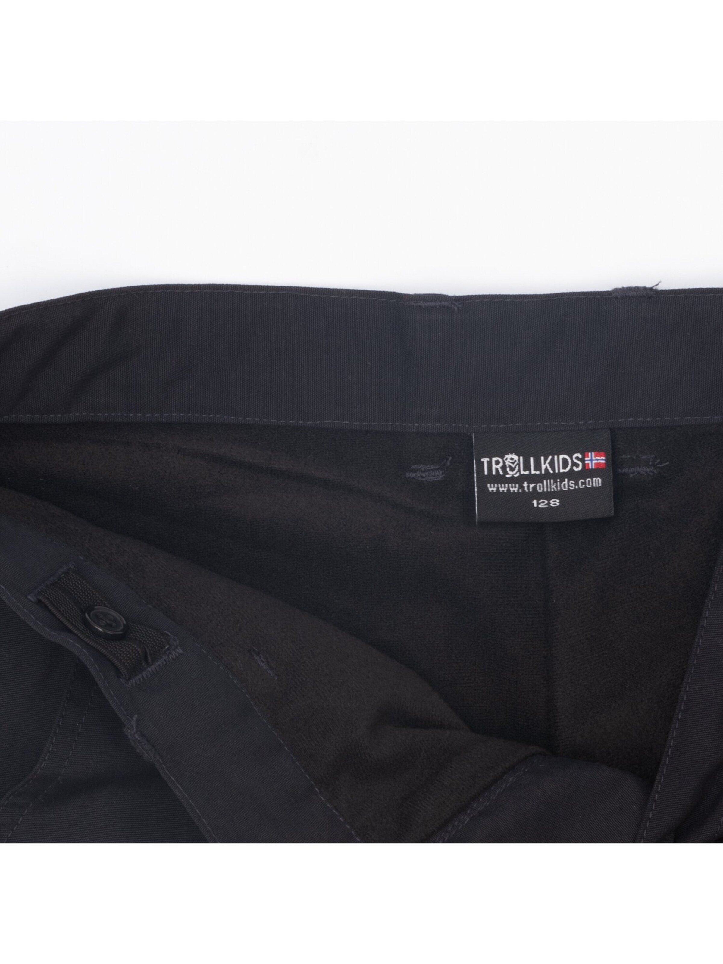 TROLLKIDS Regular Workout Pants in Black