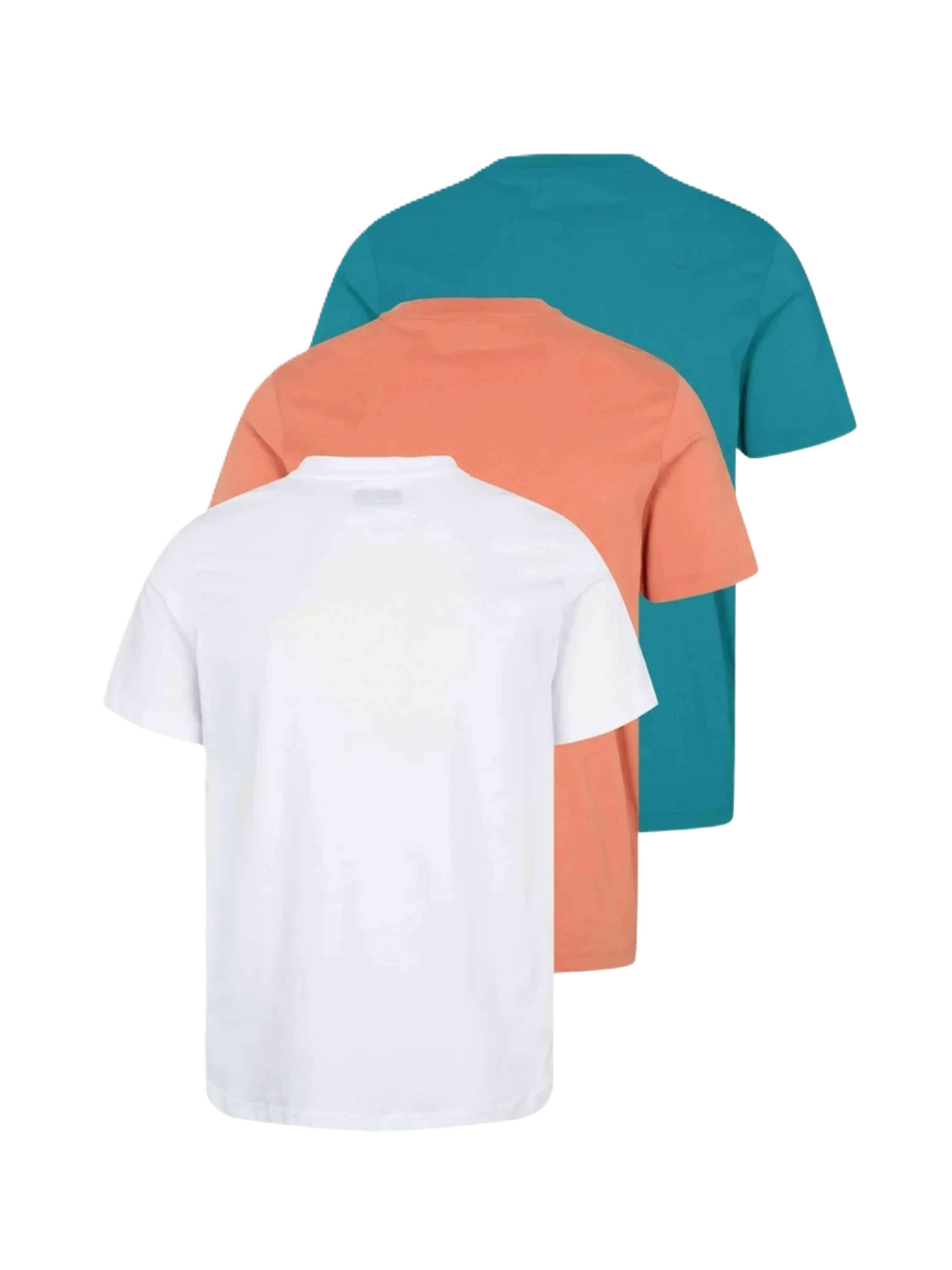 KAPPA Regular Fit T-shirt ' KMLogo Cafers ' in Grün