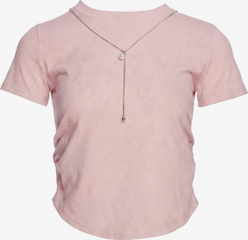 faina - Camiseta 'Glamour' en rosa: frente