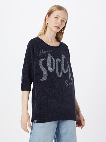 Soccx Pullover in Blau: predná strana