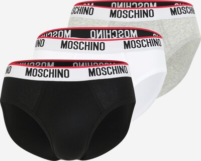 MOSCHINO Slip en gris / rouge / noir / blanc, Vue avec produit