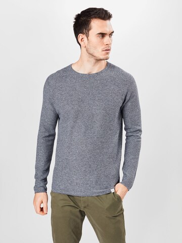 Pullover 'Honeycomb' di NOWADAYS in blu: frontale