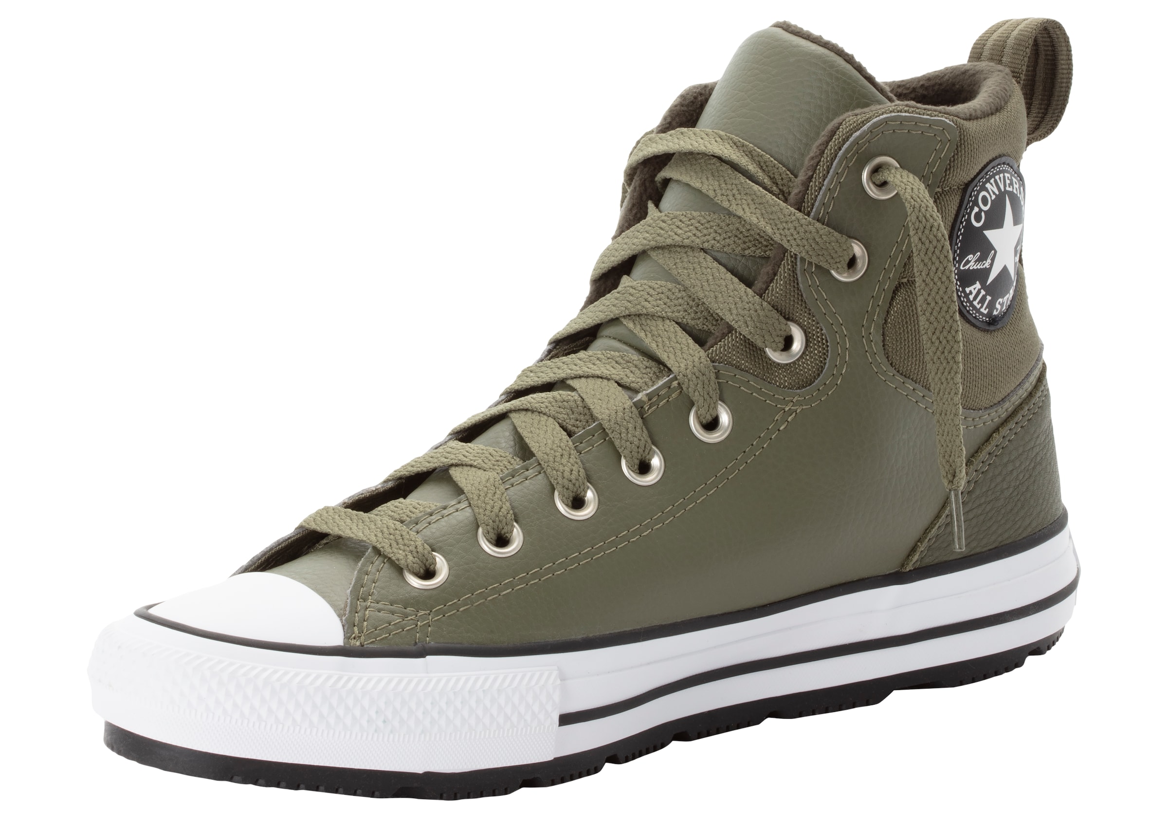 CONVERSE High-Top Sneakers in Green