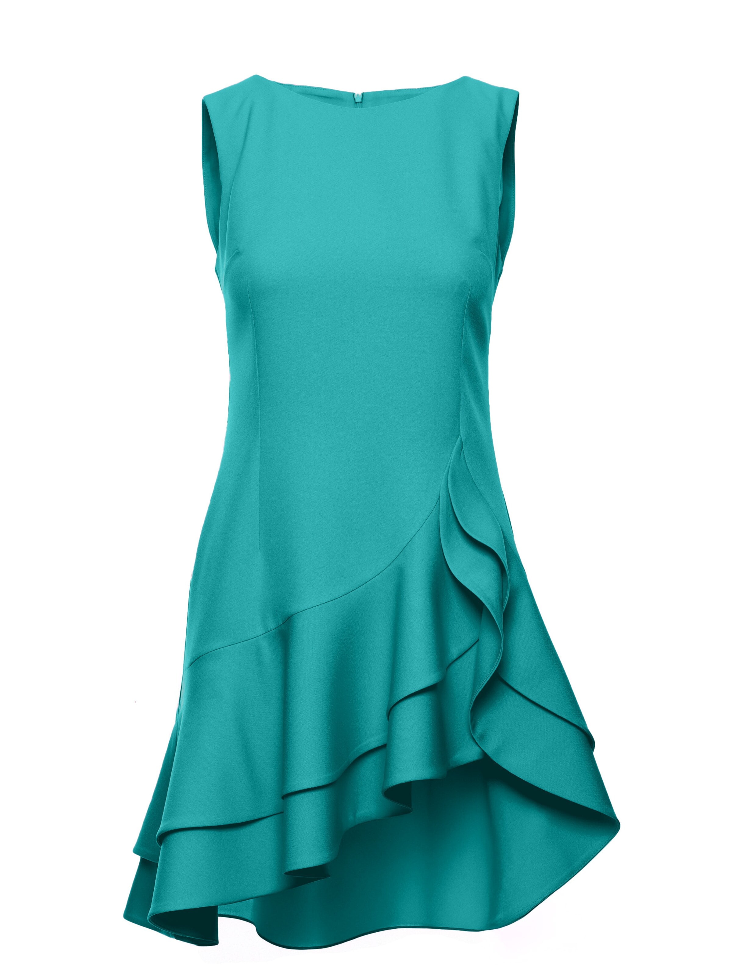 Rochie de la made of emotion pe albastru: față