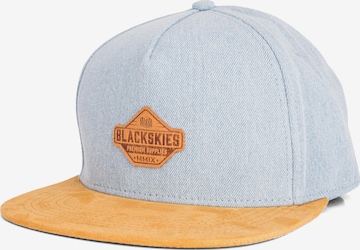 Blackskies Cap 'Essentials' in Blau: Vorderseite