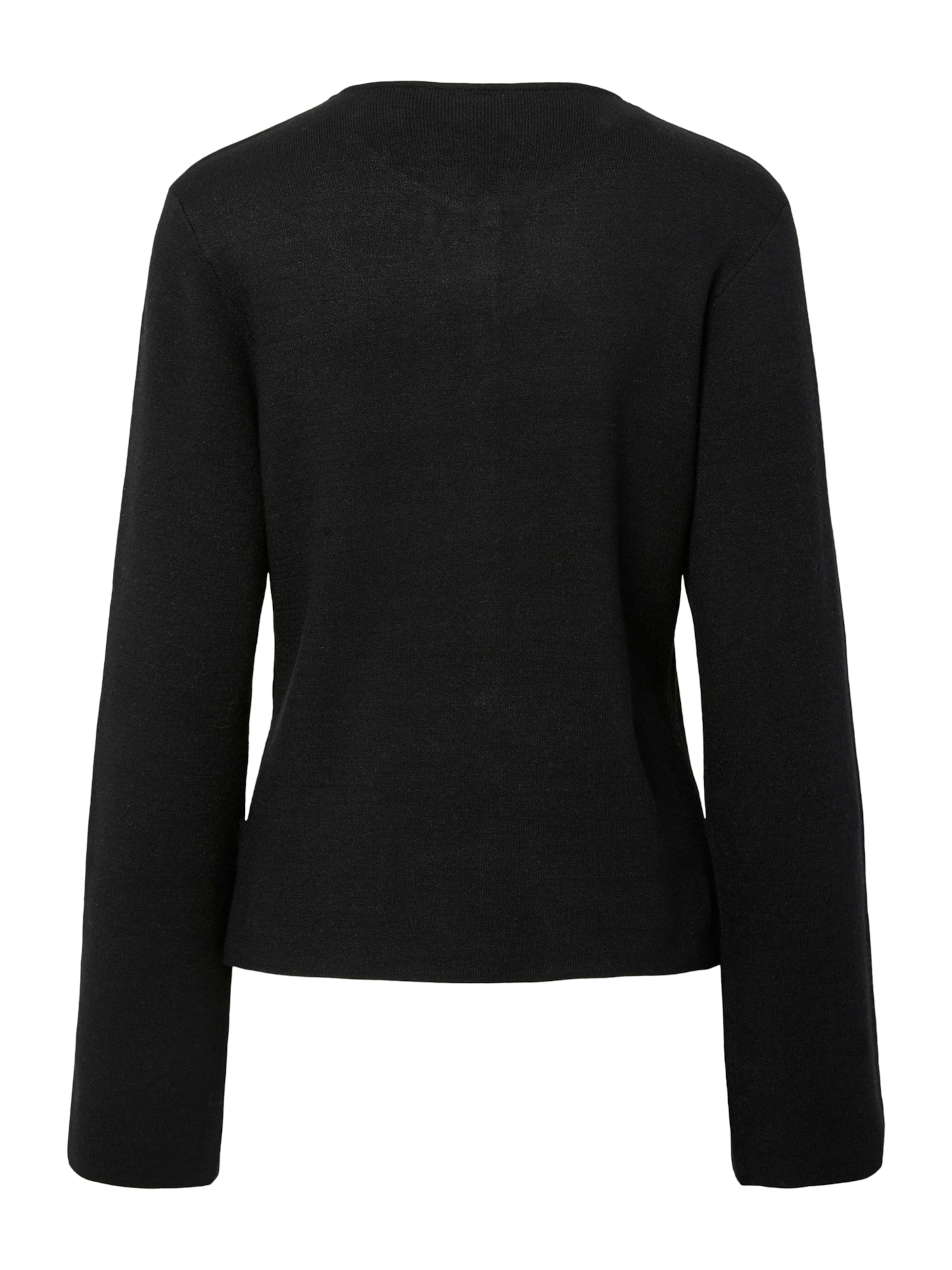 PIECES Вязаная кофта 'PCFARIE' в Черный