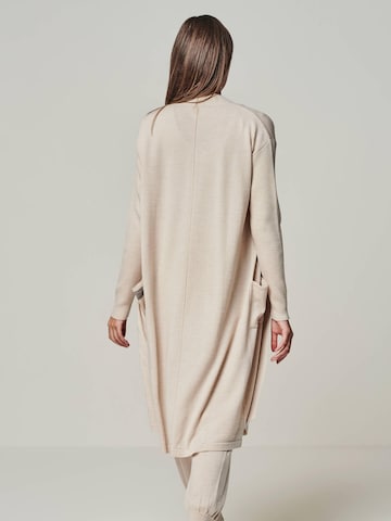 YOU LOOK PERFECT Gebreid vest 'BLOSSOM' in Beige