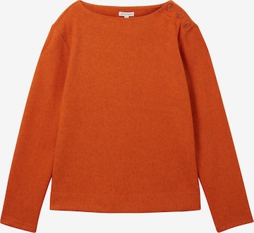 Pull-over TOM TAILOR en orange : devant