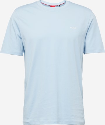 T-Shirt 'Dero' HUGO Red en bleu : devant