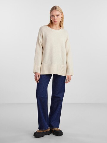 PIECES Pullover 'Nancy' i beige
