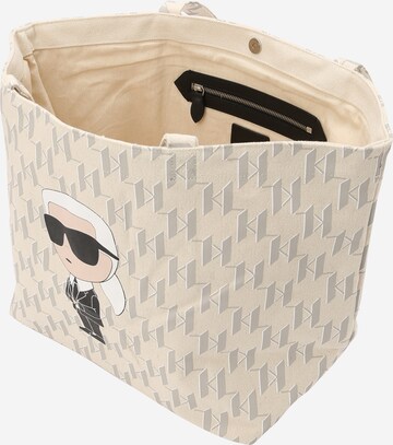 Karl Lagerfeld Shoppingväska 'Ikonik' i beige