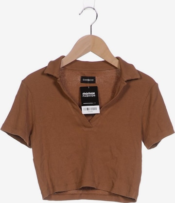 even&odd Top & Shirt in S in Brown: front