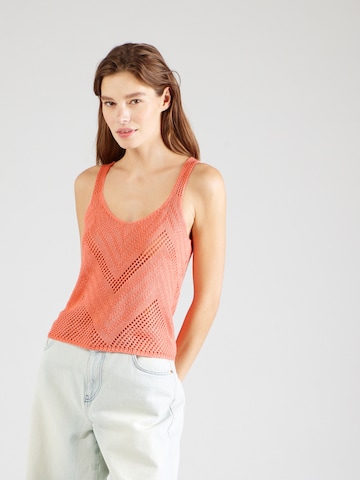 JDY Knitted Top 'SUN' in Pink: front