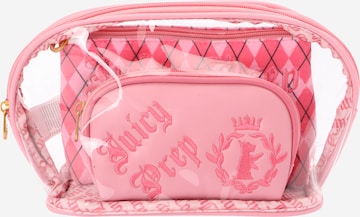 Juicy Couture Kosmetiikkalaukku värissä vaaleanpunainen: etupuoli