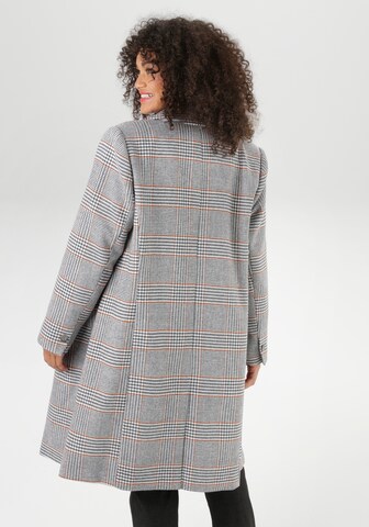 Aniston Between-Seasons Coat in Grey