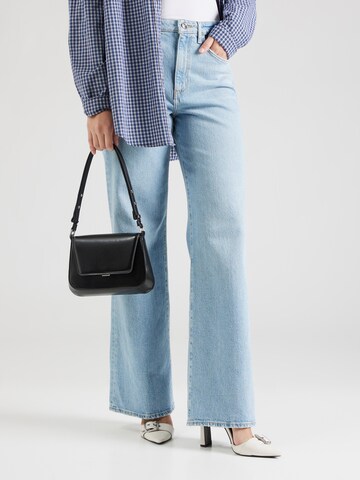 GUESS Wide leg Jeans in Blue: front