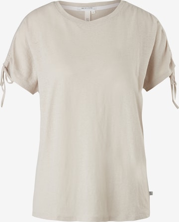 QS - Camiseta en beige