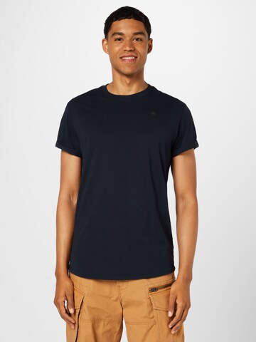 G-Star RAW - Camisa 'Lash' em azul: frente