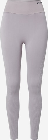 Hummel Workout Pants 'FLOW' in Grey: front
