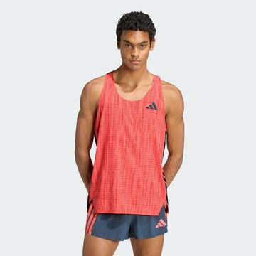 ADIDAS PERFORMANCE - Camisa funcionais 'Adizero' em rosa: frente