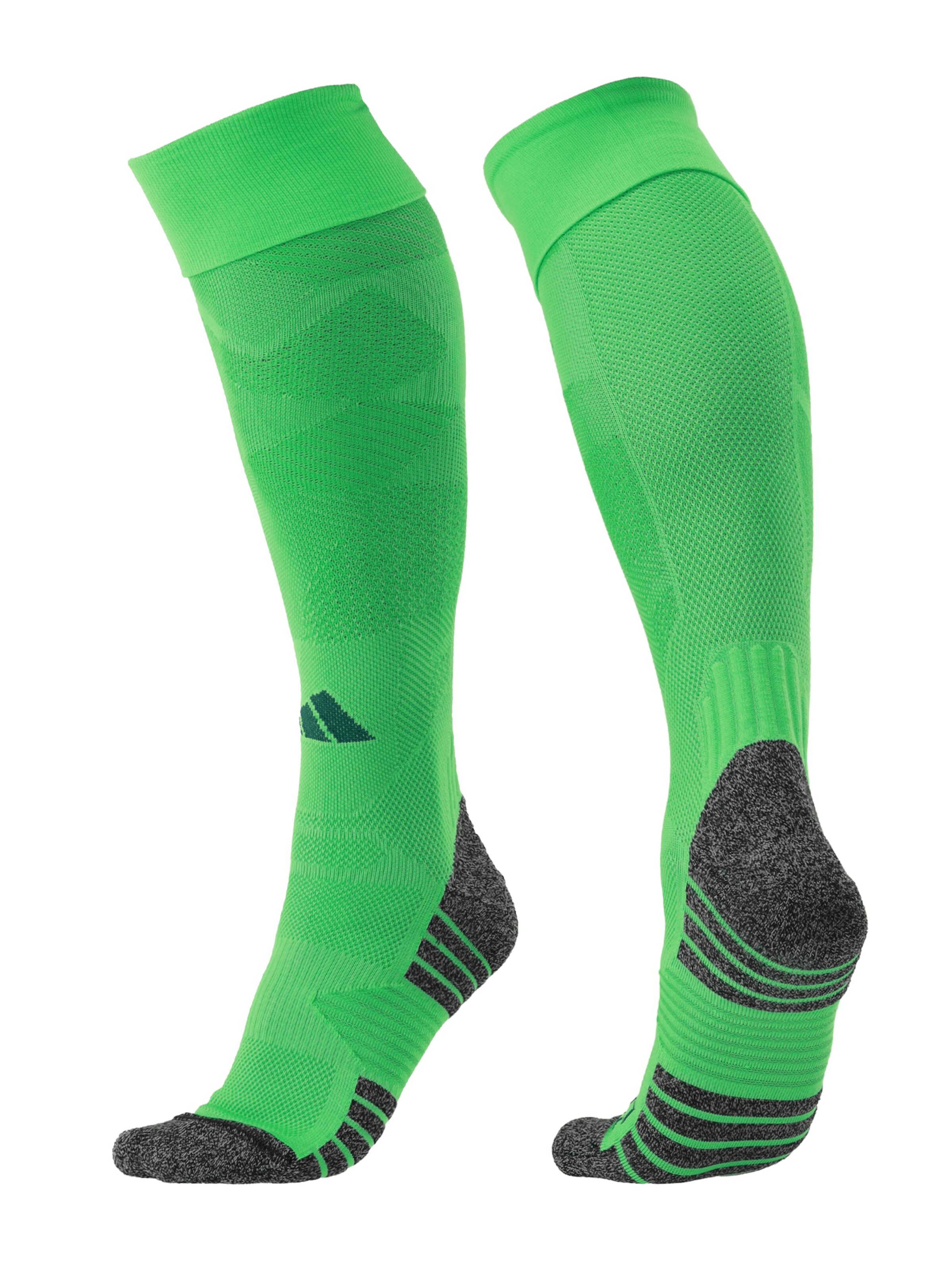 ADIDAS PERFORMANCE Athletic Socks in Green: front