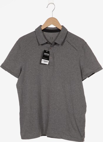 ARMANI EXCHANGE Shirt in XL in Grey: front