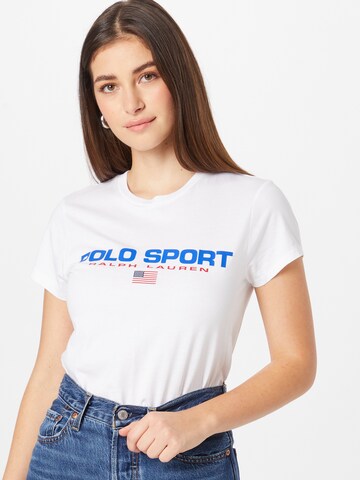 Polo Ralph Lauren T-Shirt in Weiß: predná strana