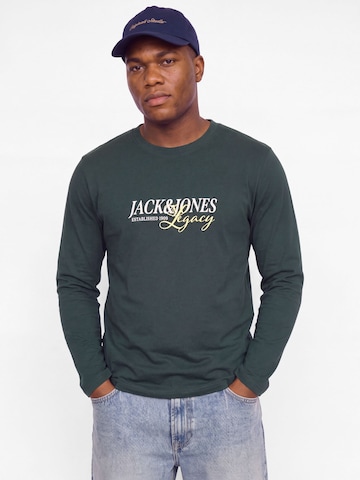 Maglietta di JACK & JONES in verde: frontale