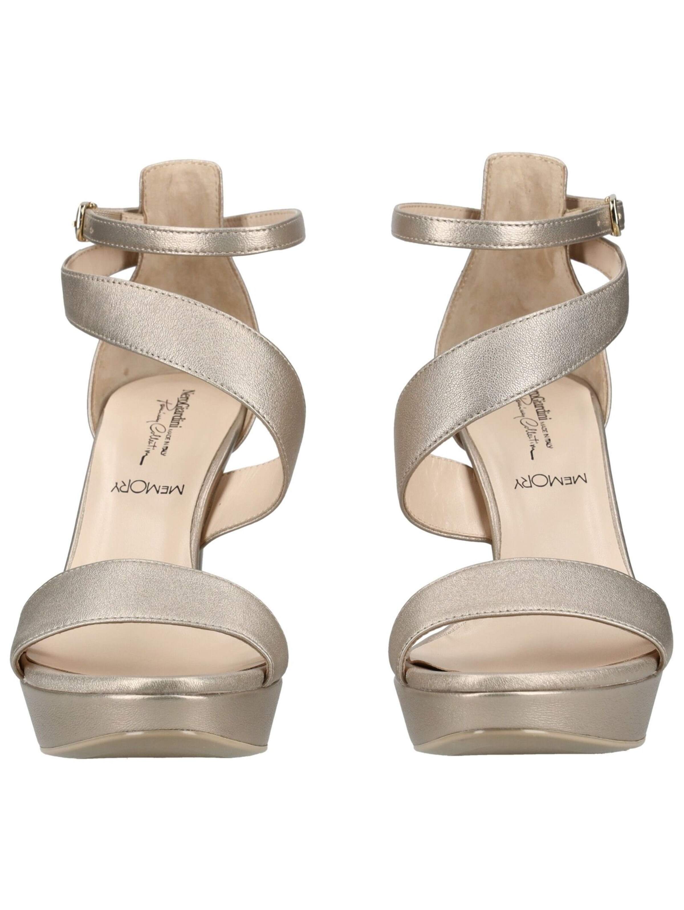 Nero Giardini Sandalen met riem in Goud