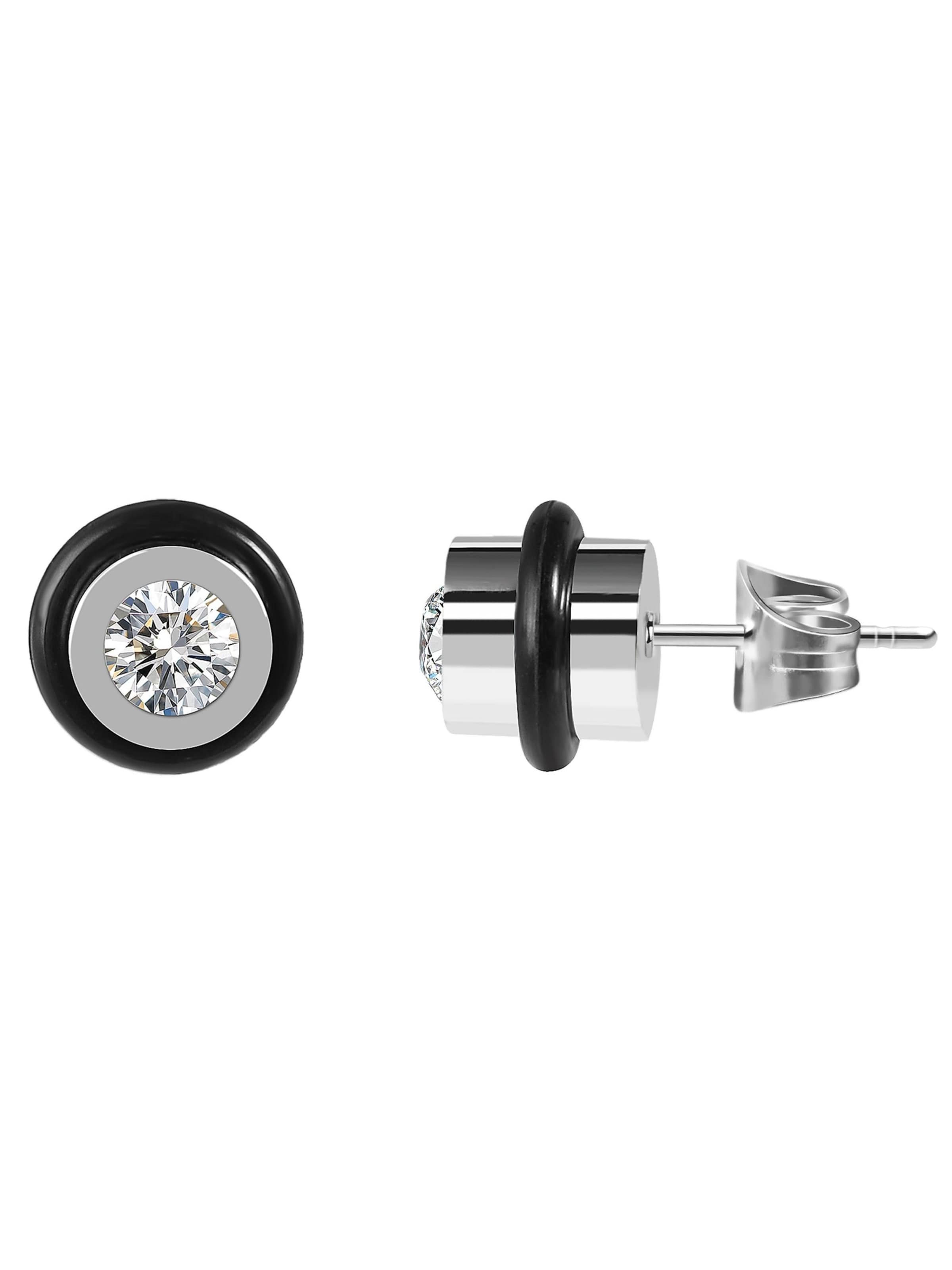 Akzent Earrings 'Jova, langlebig' in Silver