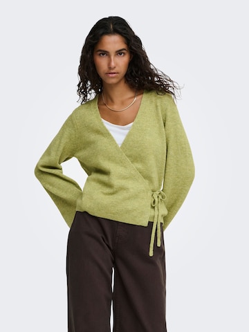 JDY Cardigan 'JDYSUPER' i grøn: forside