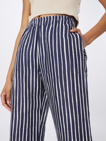 Wide leg Pantaloni 'Lampare Piccolo' de la Marimekko pe albastru