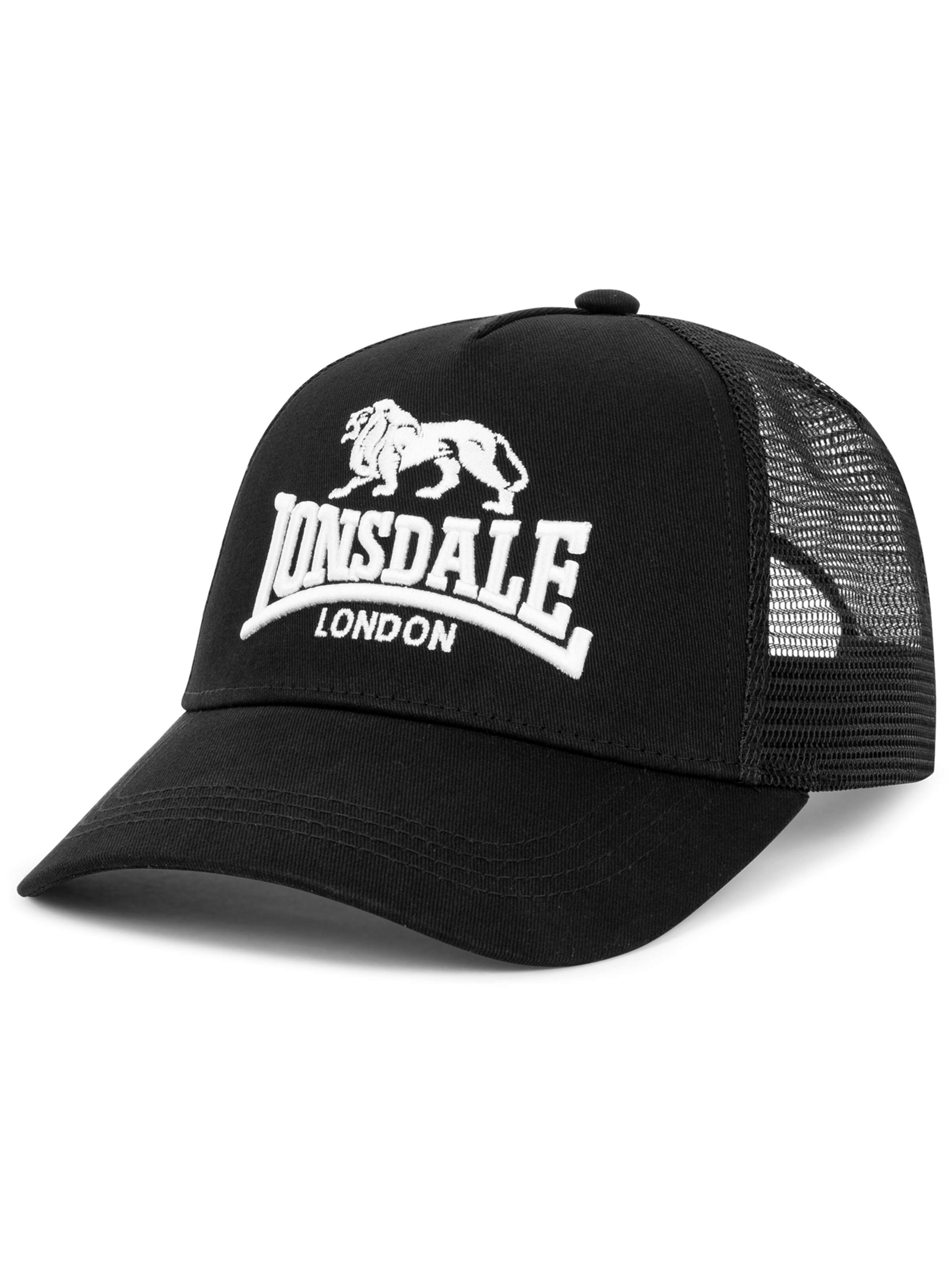 Lonsdale London Czapka z daszkiem 'BLAYDON' w kolorze czarny: przód