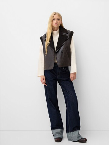 Bershka Weste in Braun