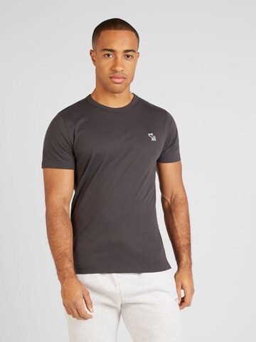 T-Shirt 'PHANTOM' Abercrombie & Fitch en gris : devant